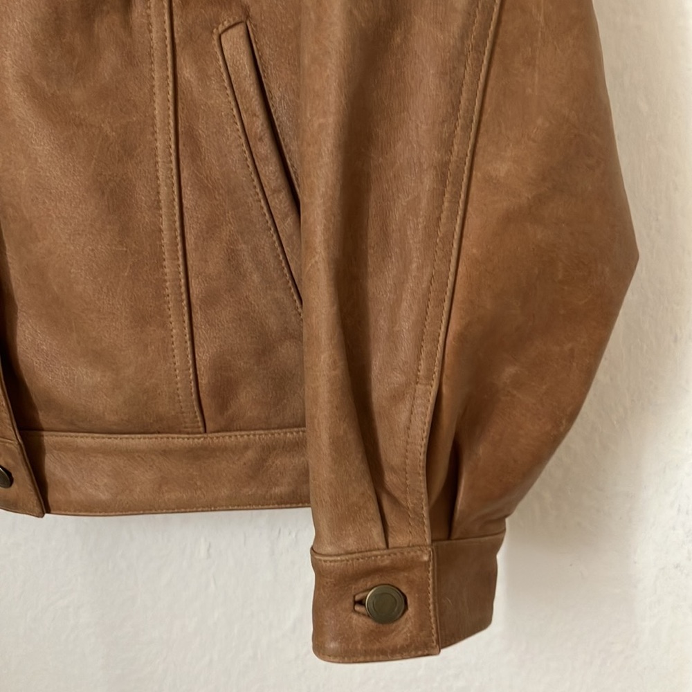 Talbots Leather Jacket - Picture 6 of 7